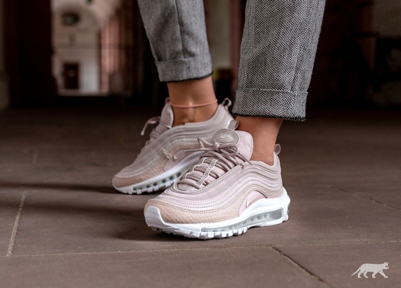 Nike women's air max '97 premium - silt red/white/black sale